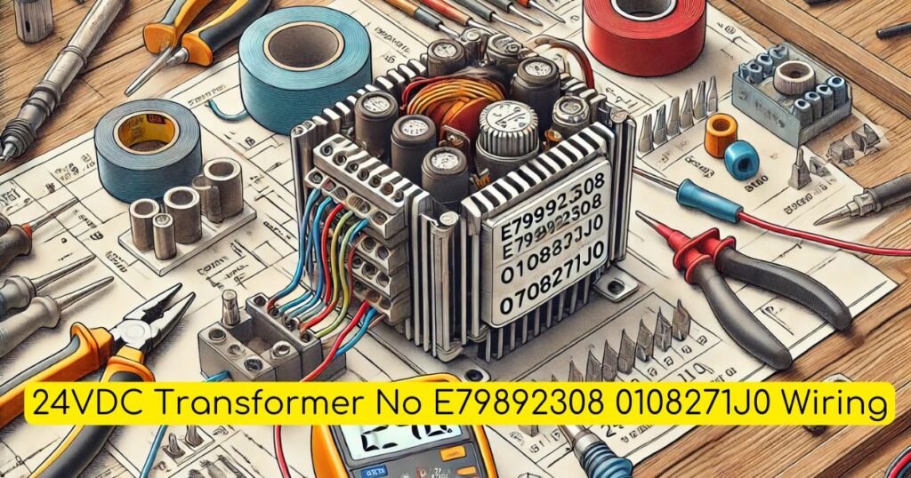 24VDC Transformer No E79892308 0108271J0 Wiring