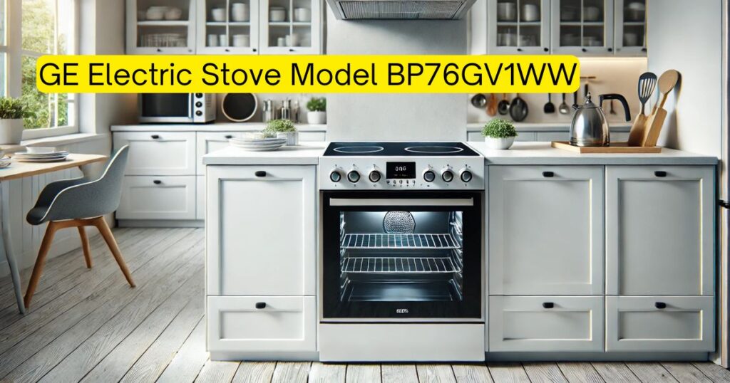 GE Electric Stove Model BP76GV1WW