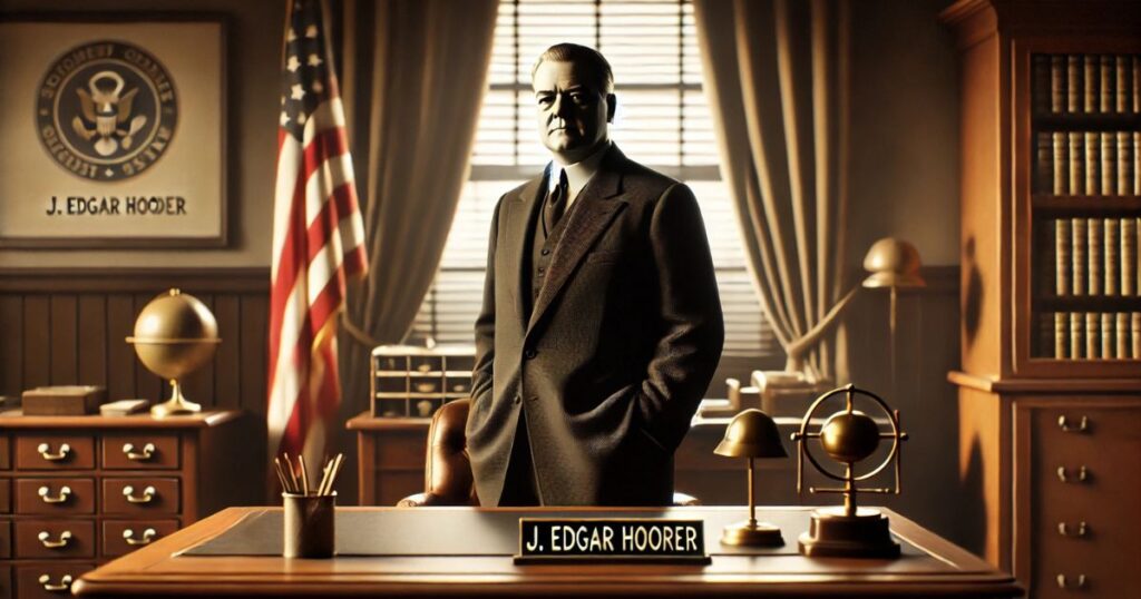 Mastermind Ann Burgess J. Edgar Hoover Outfit in Office