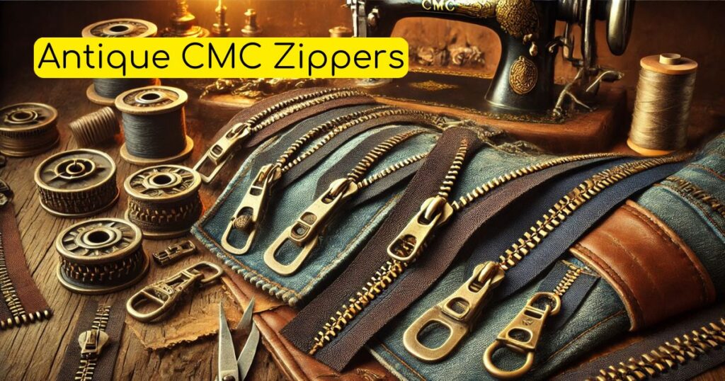 Antique CMC Zippers