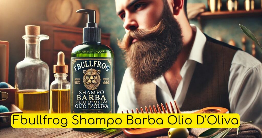 Fbullfrog Shampo Barba Olio D'Oliva