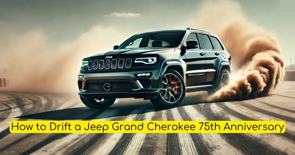 How to Drift a Jeep Grand Cherokee 75th Anniversary